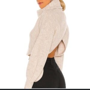 Michael Costello x Revolve Safia Peek a Boo Sweater